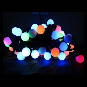 LED Ball String Lights Цвет Елочный шар String Lights Декоративные огни