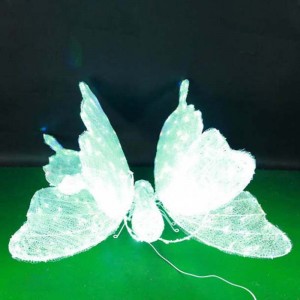 CD-LS122 3D светодиодная подсветка бабочки, моделирующая световые украшения