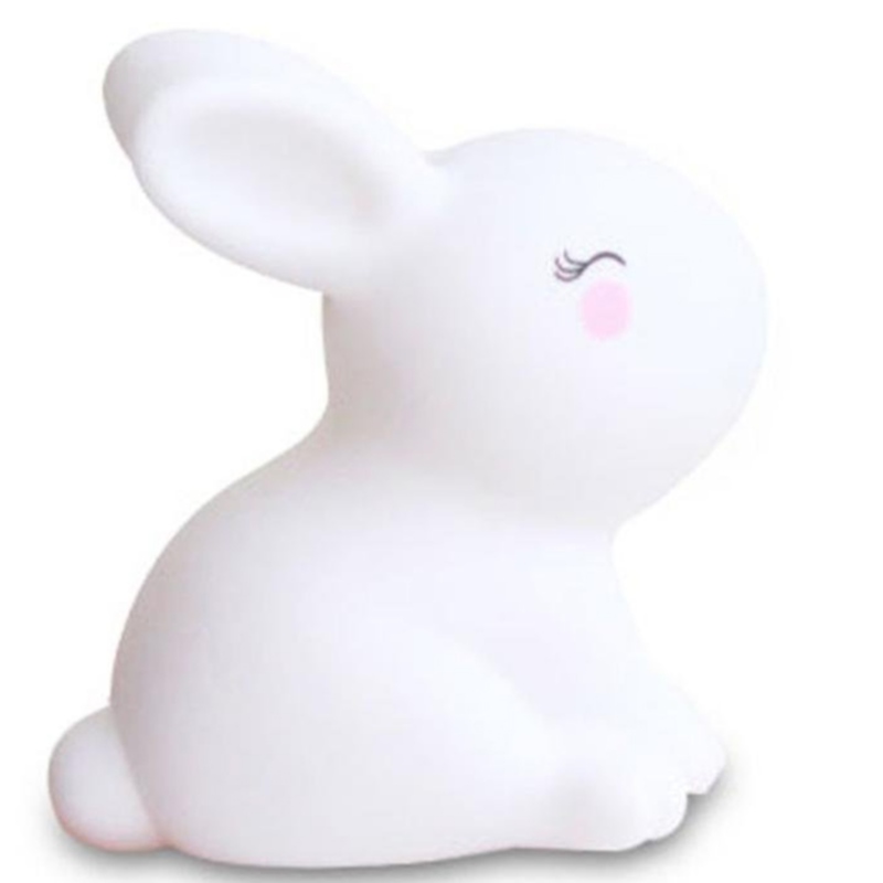 Хранить клей маленький белый кролик ночная лампа игрушка украшения
